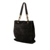 Secondhand Chanel CC Suede Tote