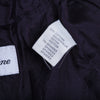 Secondhand Blumarine Navy Velvet Skirt Suit With Fur Cuffs