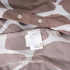 Secondhand Red Valentino Giraffe Print Silk Blouse with Scarf - '90s