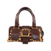 Secondhand Celine Leopard Print Ella Satchel Bag - '00s