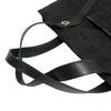 Secondhand Bulgari Logo mania Black Canvas Bag