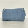 Secondhand Prada Canapa Navy Denim - Jeans Bag