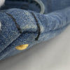 Secondhand Prada Canapa Navy Denim - Jeans Bag
