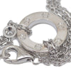 Secondhand Cartier Love Circle Silver White Gold Jewelry