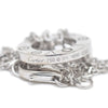 Secondhand Cartier Love Circle Silver White Gold Jewelry