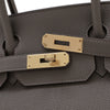 Secondhand Hermès Birkin 30 Gray Leather Bag