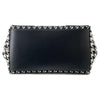 Secondhand Balenciaga Navy Cabas Black Canvas, Leather Bag