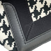 Secondhand Balenciaga Navy Cabas Black Canvas, Leather Bag