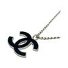 Secondhand Chanel Logo CC Silver Metal Jewelry