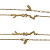 Secondhand Saint Laurent Gold Plated Jewelry