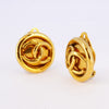 Secondhand Chanel Coco Mark Gold Plated Jewelry