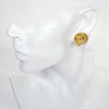 Secondhand Chanel Coco Mark Gold Plated Jewelry