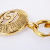 Secondhand Chanel Coco Mark Gold Plated Jewelry