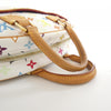 Secondhand Louis Vuitton Alma White Canvas, Leather Bag