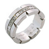 Secondhand Cartier Tank Française Silver White Gold Jewelry