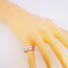 Secondhand Cartier Tank Française Silver White Gold Jewelry