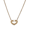 Secondhand Cartier C heart Gold Rose Jewelry