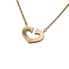 Secondhand Cartier C heart Gold Rose Jewelry