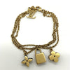 Secondhand Louis Vuitton Sweet Gold Plated Jewelry