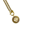 Secondhand Chanel Coco Mark Gold Plated Jewelry