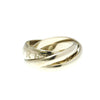 Secondhand Cartier Trinity Silver White Gold Jewelry