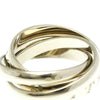 Secondhand Cartier Trinity Silver White Gold Jewelry