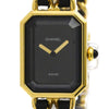 Chanel Premiere Rock Quartz Watch Plated Metal and Leather