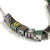 Secondhand Louis Vuitton Cube Silver Metal Jewelry