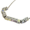 Secondhand Louis Vuitton Cube Silver Metal Jewelry