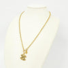 Secondhand Chanel Coco Mark Gold Plated Jewelry