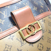 Secondhand Louis Vuitton Dauphine Brown Canvas Bag