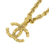 Secondhand Chanel Coco Mark Gold Plated Jewelry