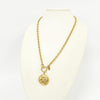 Secondhand Chanel Coco Mark Gold Plated Jewelry