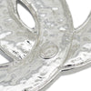 Secondhand Chanel CC Brooch Silver Metal Jewelry