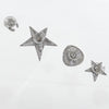 Secondhand Chanel Coco Mark Silver Metal Jewelry