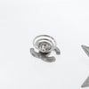 Secondhand Chanel Coco Mark Silver Metal Jewelry