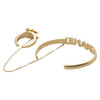 Secondhand Chanel Coco Mark Gold Plated Jewelry