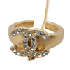 Secondhand Chanel Coco Mark Gold Plated Jewelry