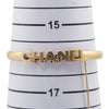 Secondhand Chanel Coco Mark Gold Plated Jewelry