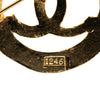 Secondhand Chanel Coco Mark Gold Plated Jewelry