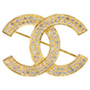 Secondhand Chanel Coco Mark Gold Plated Jewelry