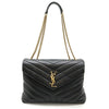 Secondhand Saint Laurent Loulou Black Leather Bag