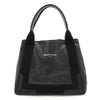 Secondhand Balenciaga Navy Cabas Black Leather Bag