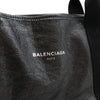 Secondhand Balenciaga Navy Cabas Black Leather Bag
