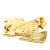 Secondhand Chanel Coco Mark Gold Plated Jewelry