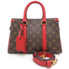 Secondhand Louis Vuitton Soufflot Brown Canvas Bag