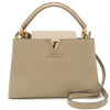 Secondhand Louis Vuitton Capucines Beige Leather Bag