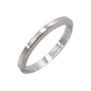 Secondhand Cartier Alliance C Silver Platinum Jewelry
