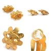 Secondhand Chanel Coco Mark Gold Metal Jewelry