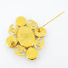Secondhand Chanel Coco Mark Gold Plated Jewelry